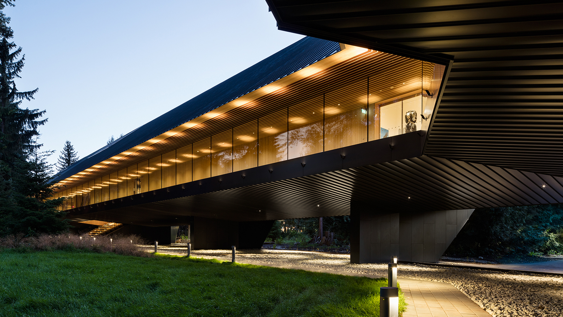 exterior art museum view whistler